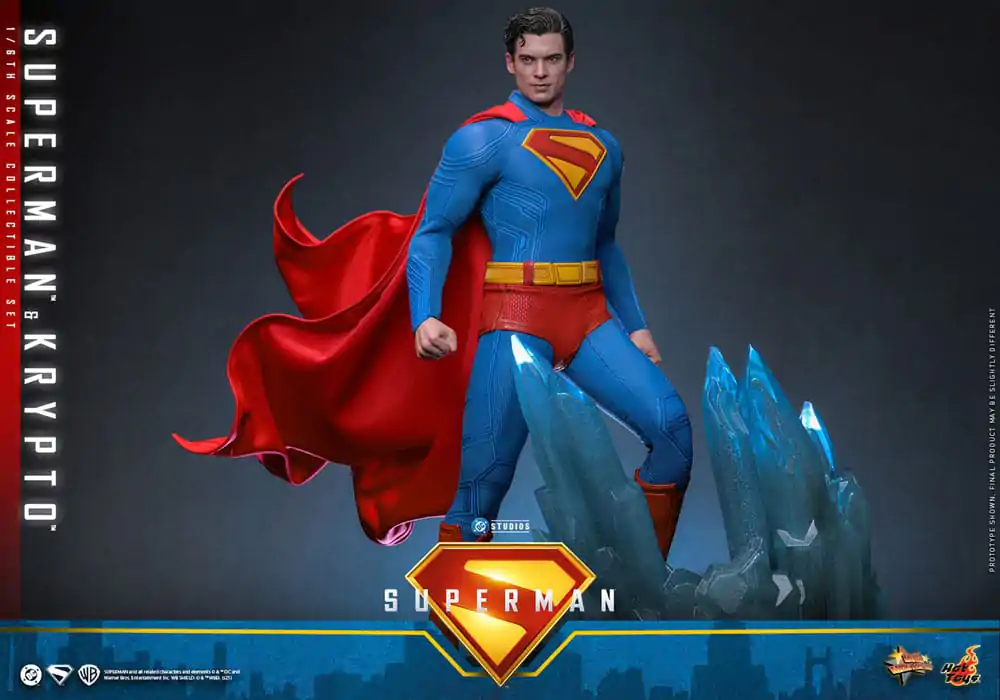 Superman (2025) Movie Masterpiece akciófigura 1/6 Superman &amp; Krypto 33 cm termékfotó