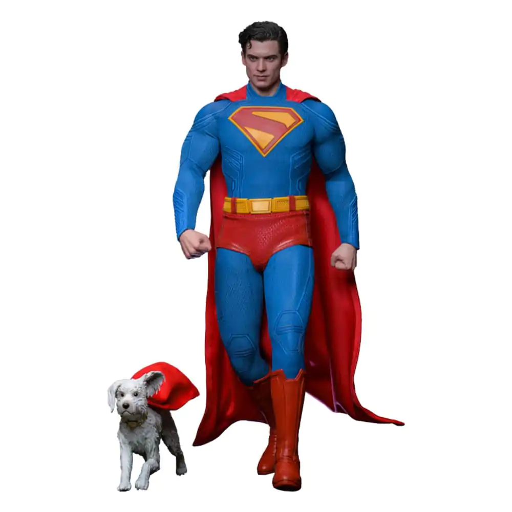 Superman (2025) Movie Masterpiece akciófigura 1/6 Superman &amp; Krypto 33 cm termékfotó