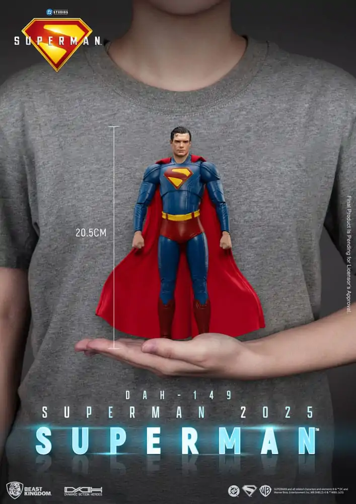 Superman (2025) Superman &amp; Krypto akciófigura 21 cm termékfotó
