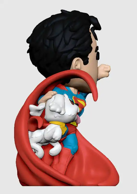 Superman 2025 Vinyl figura Superman & Krypto 13 cm         termékfotó