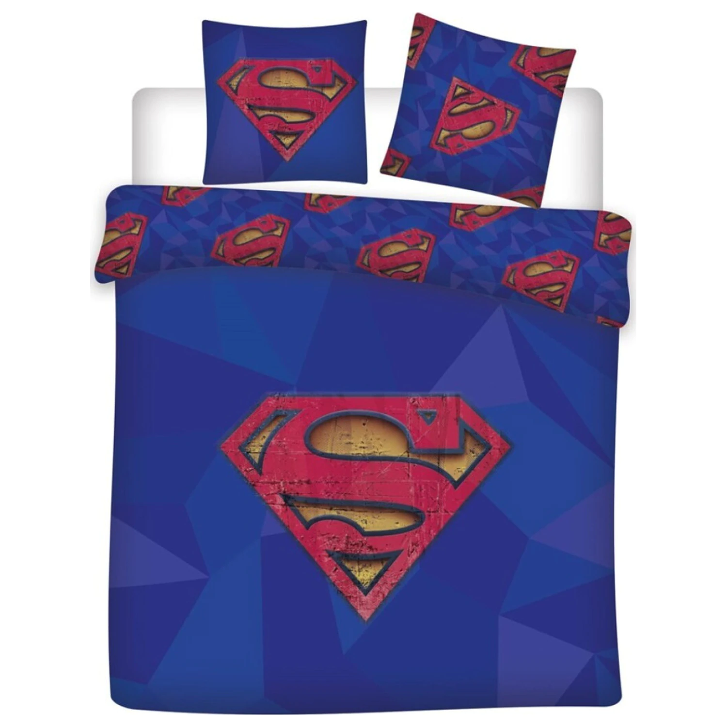 Superman Blue dupla, kétszemélyes ágyneműhuzat termékfotó