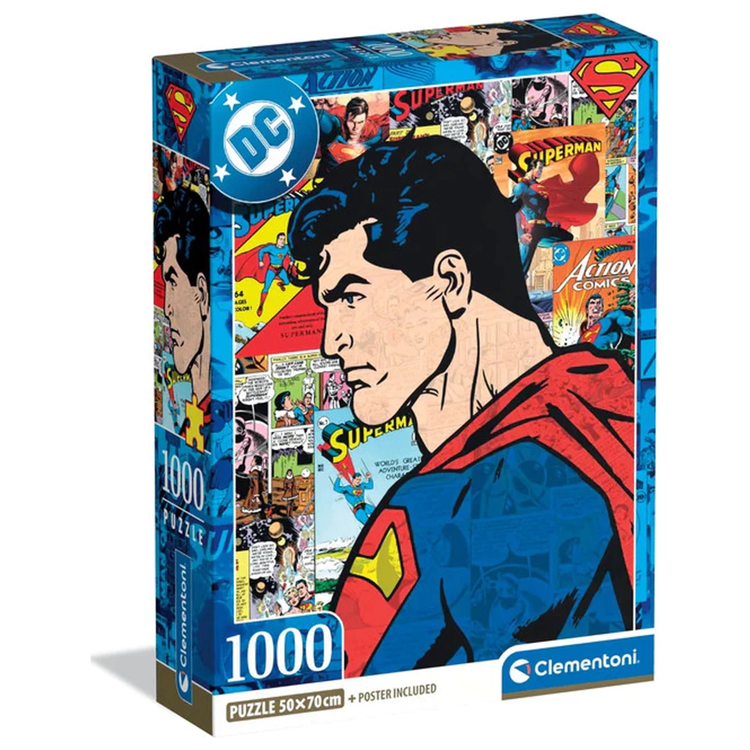 Superman Comic 1000 db-os Compact puzzle  termékfotó