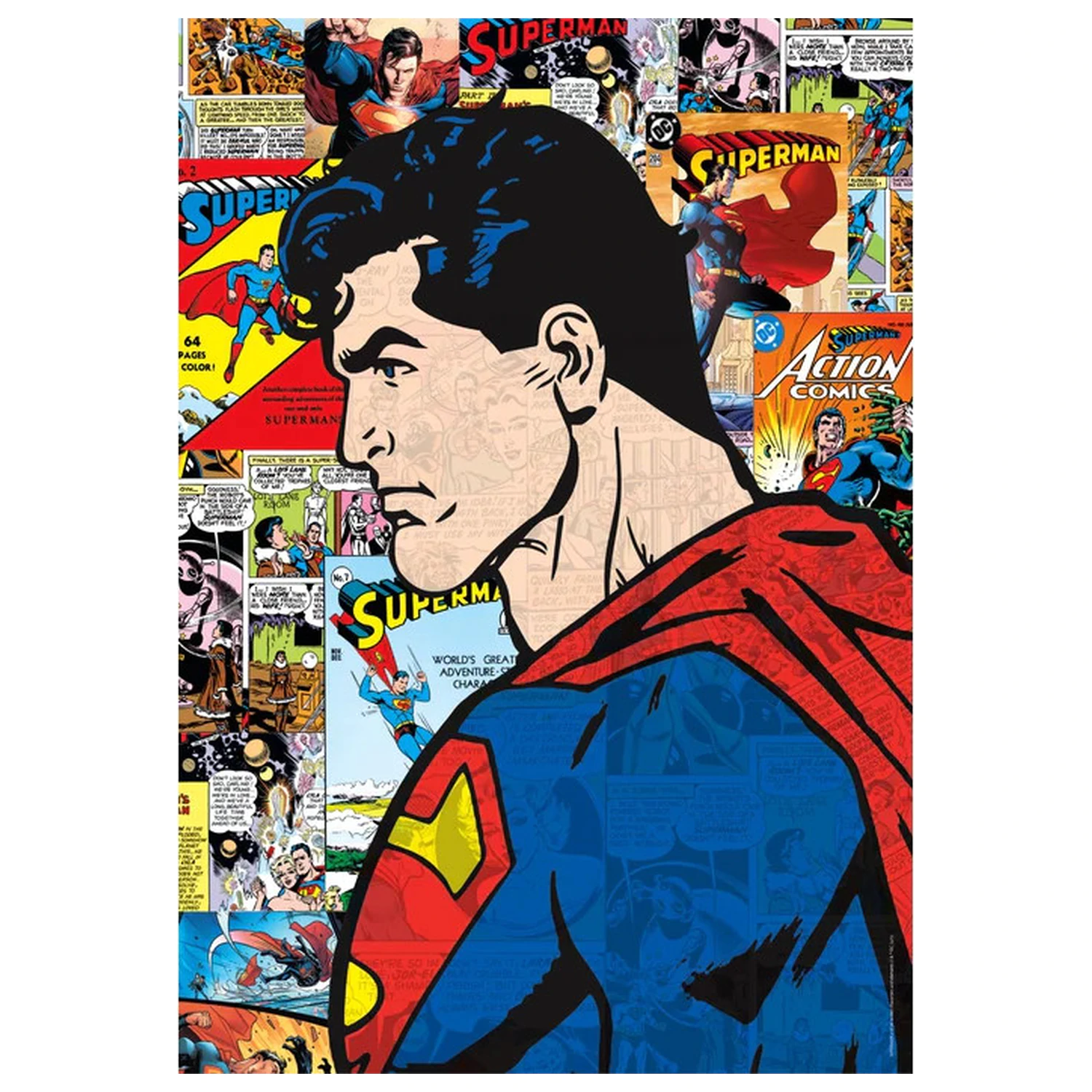 Superman Comic 1000 db-os Compact puzzle  termékfotó