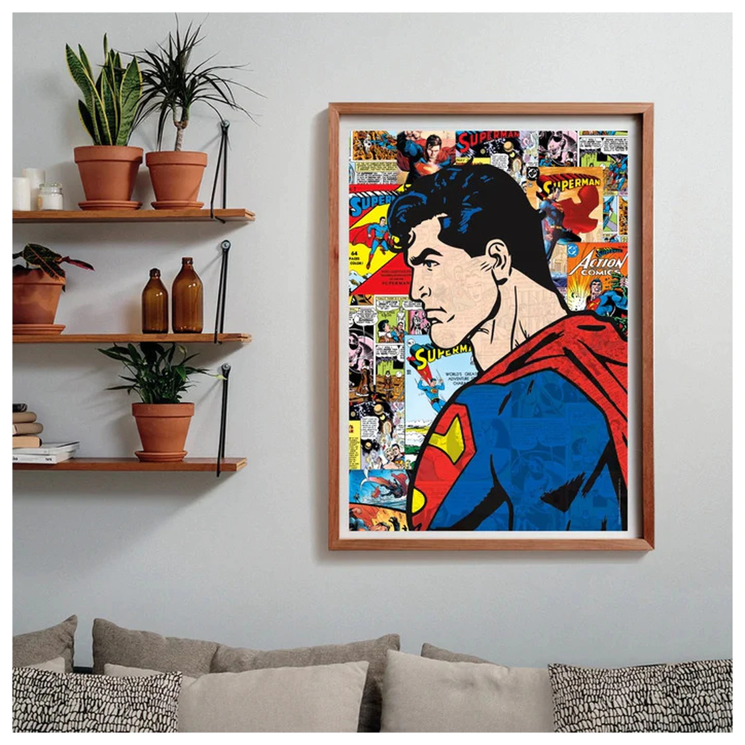 Superman Comic 1000 db-os Compact puzzle  termékfotó