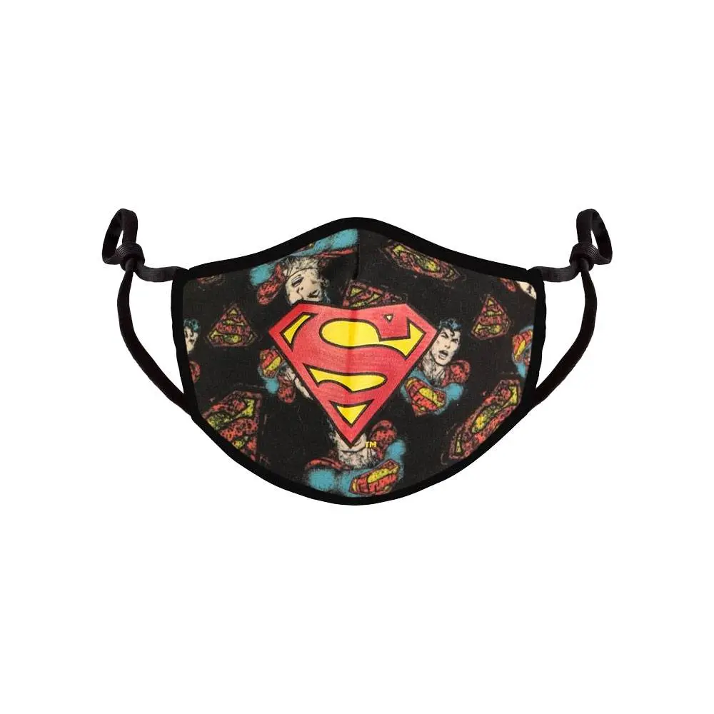 Superman Comic Logo szájmaszk termékfotó