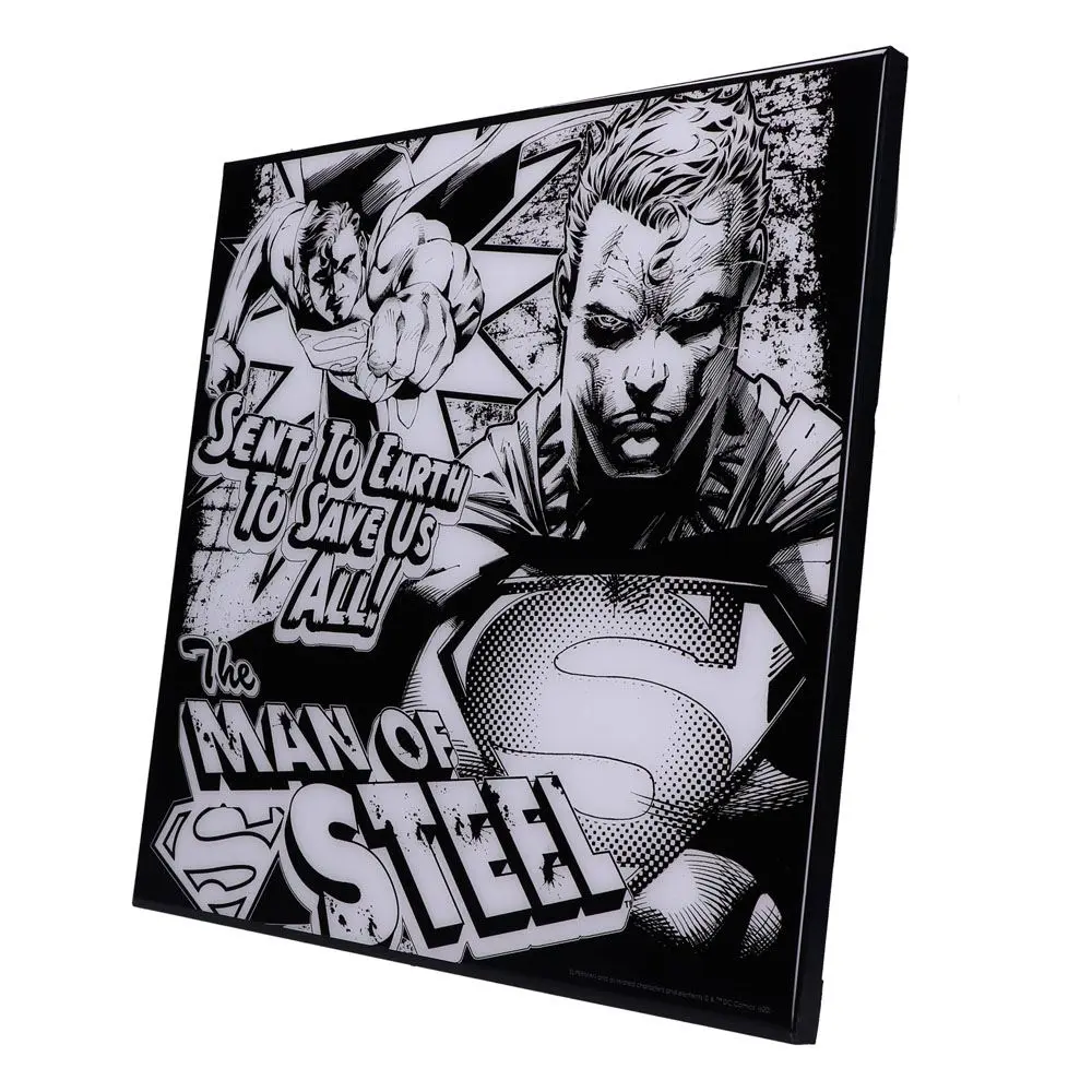 Superman Crystal Clear Picture The Man of Steel 32 x 32 cm termékfotó