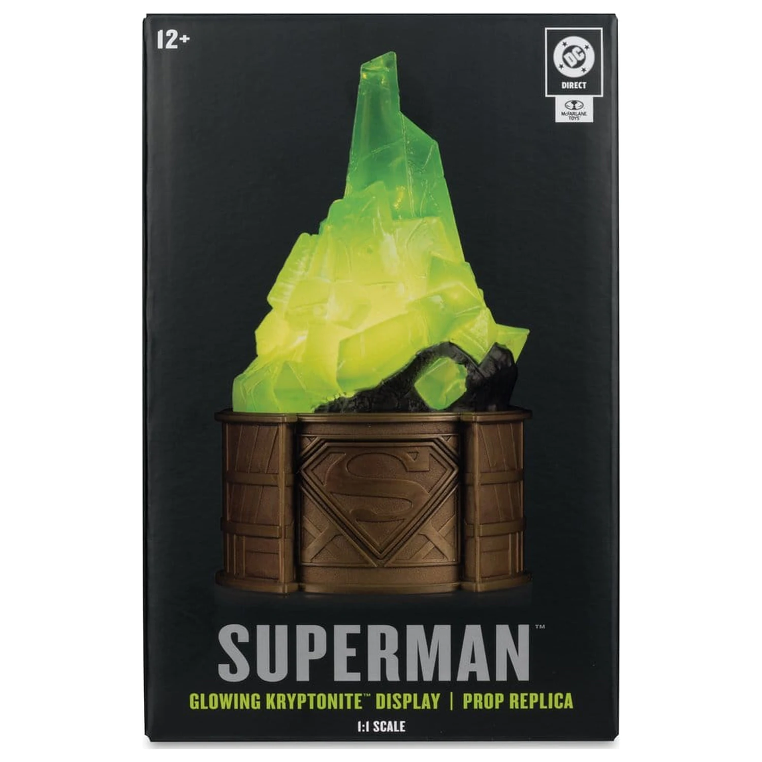 Superman DC Direct replika 1/1 Kryptonite Display (Gold Label) 18 cm termékfotó