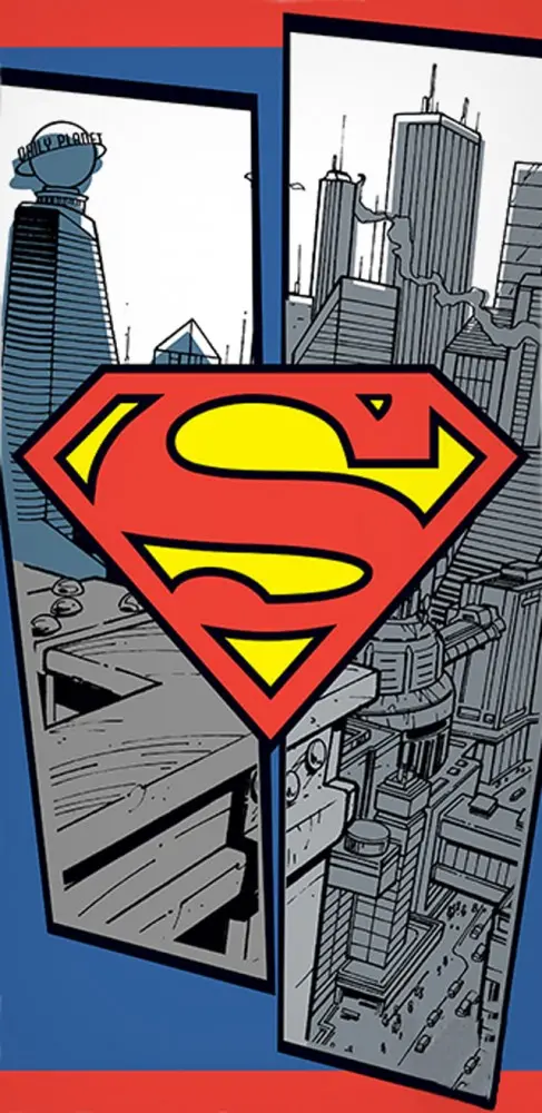 Superman fürdőlepedő, strand törölköző 70*140cm termékfotó