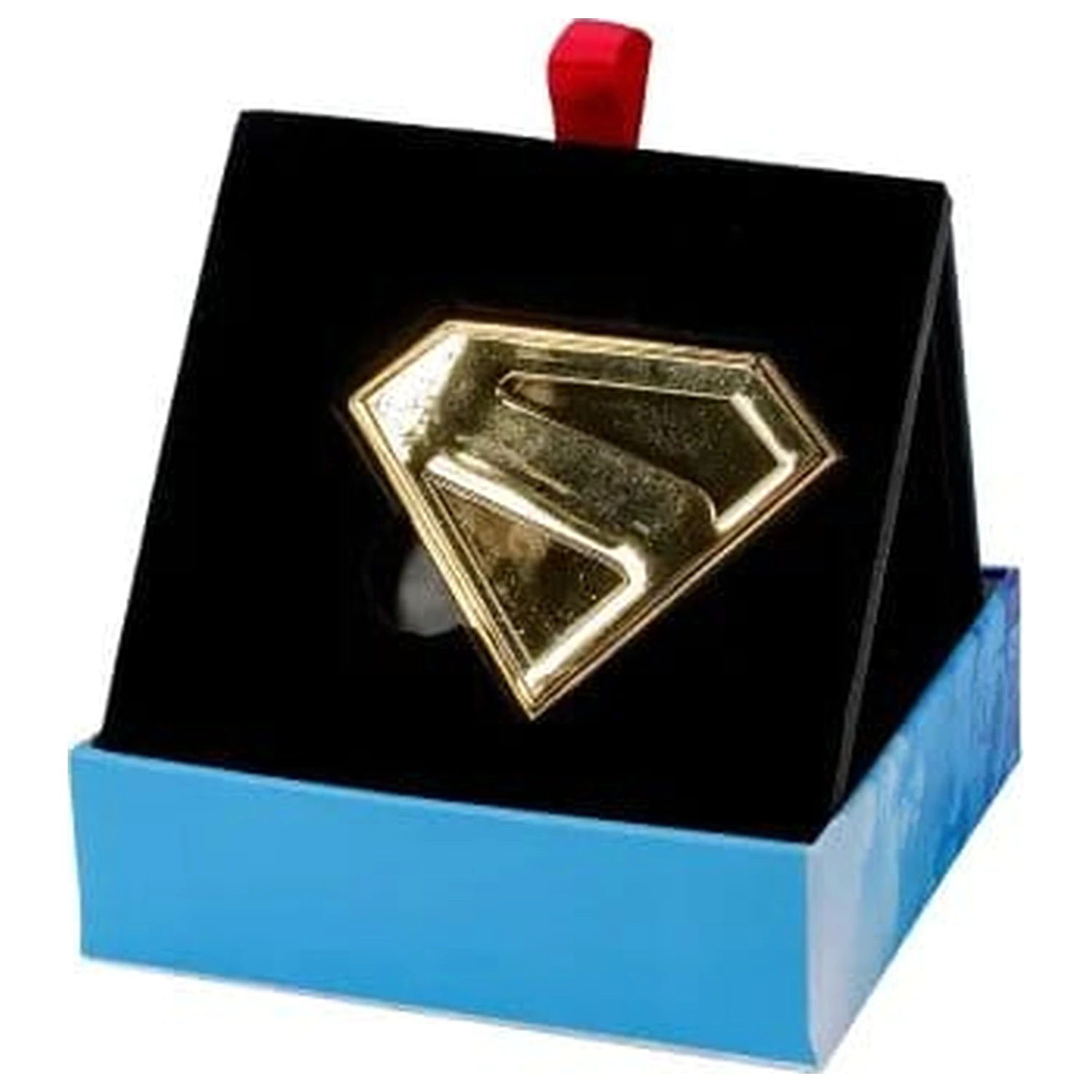 Superman Gold Shield replika hűtőmágnes termékfotó