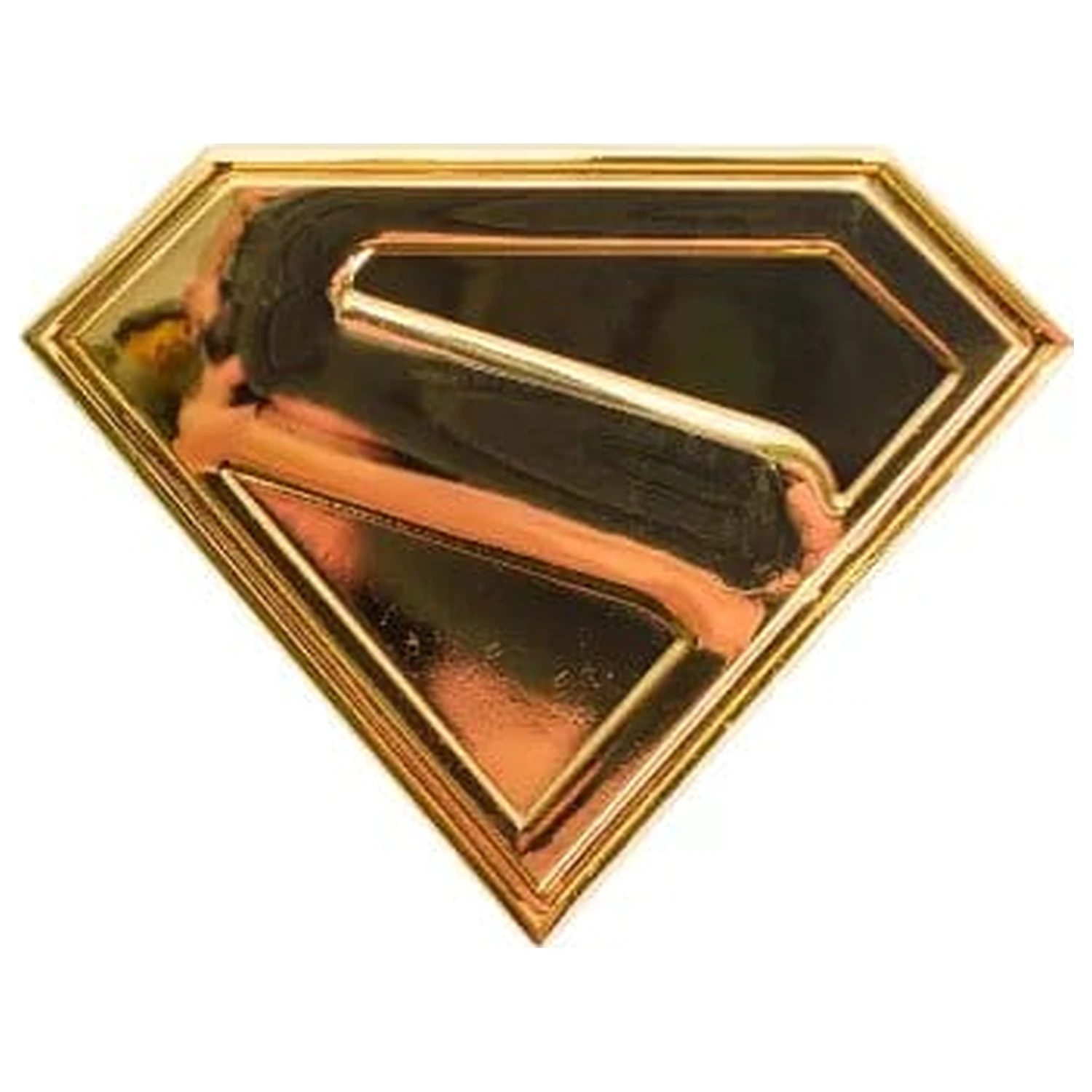 Superman Gold Shield replika hűtőmágnes termékfotó