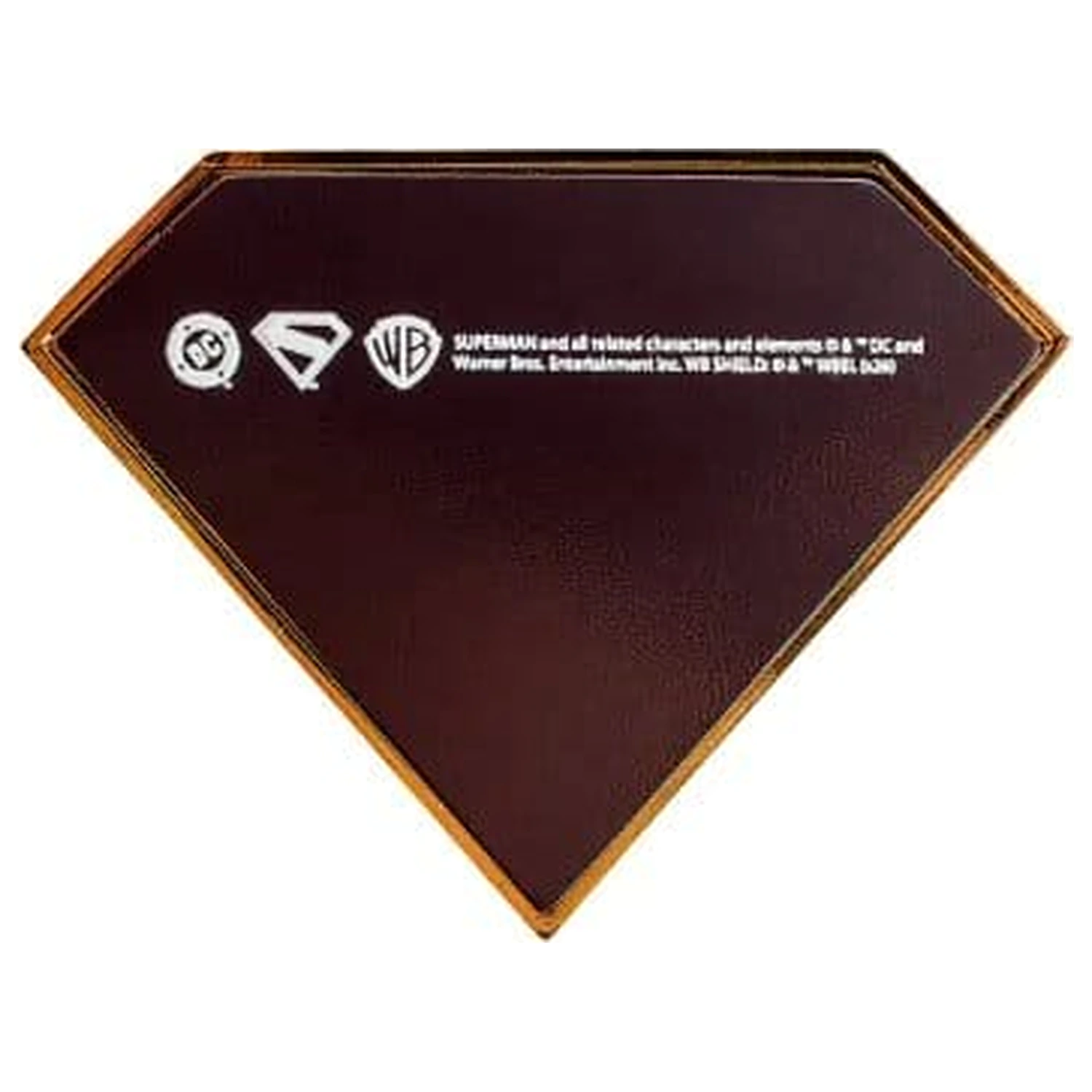 Superman Gold Shield replika hűtőmágnes termékfotó