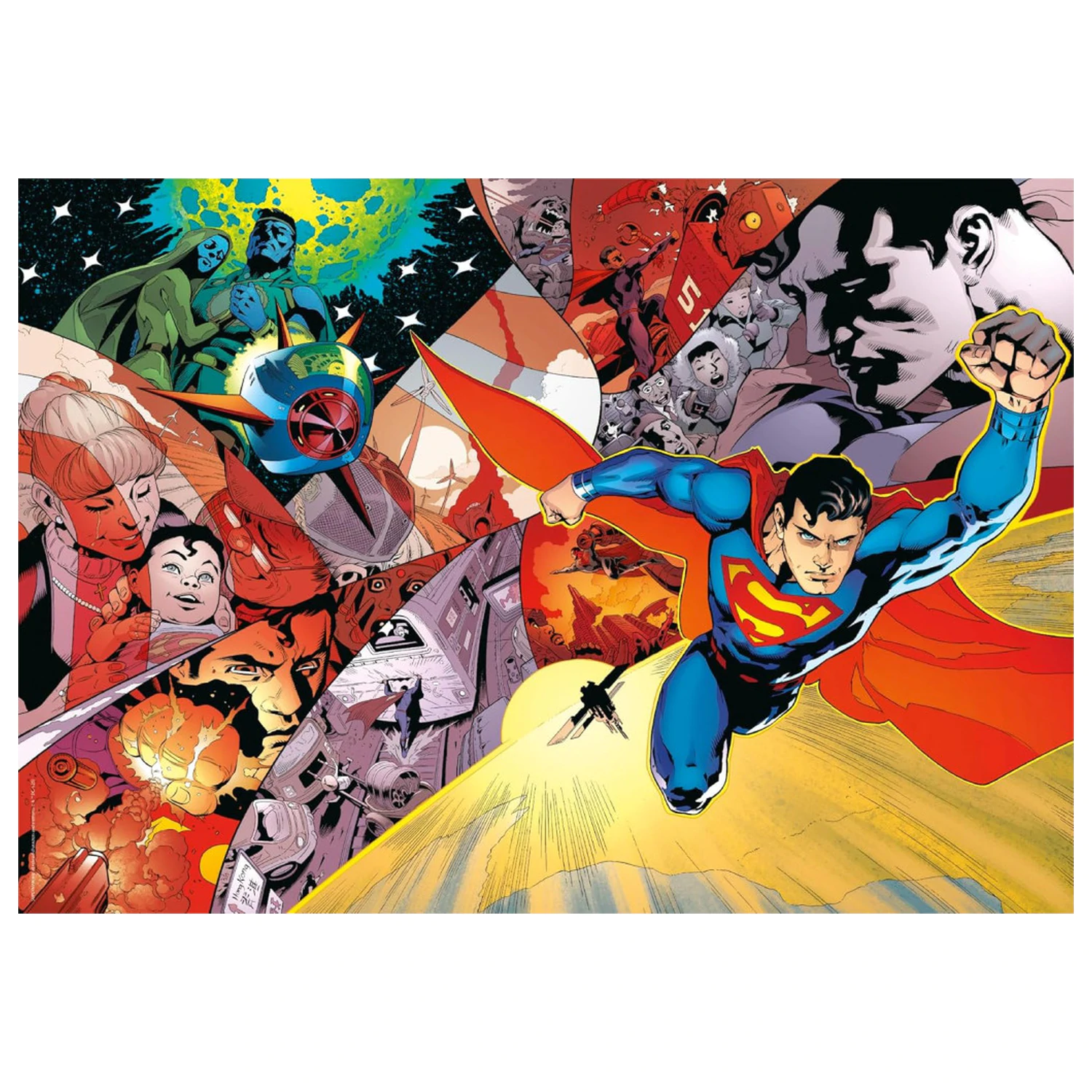 Superman Hope Rising 104 db-os puzzle  termékfotó