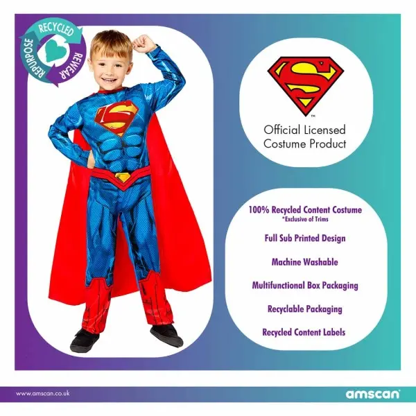 Superman jelmez 8-10 év termékfotó