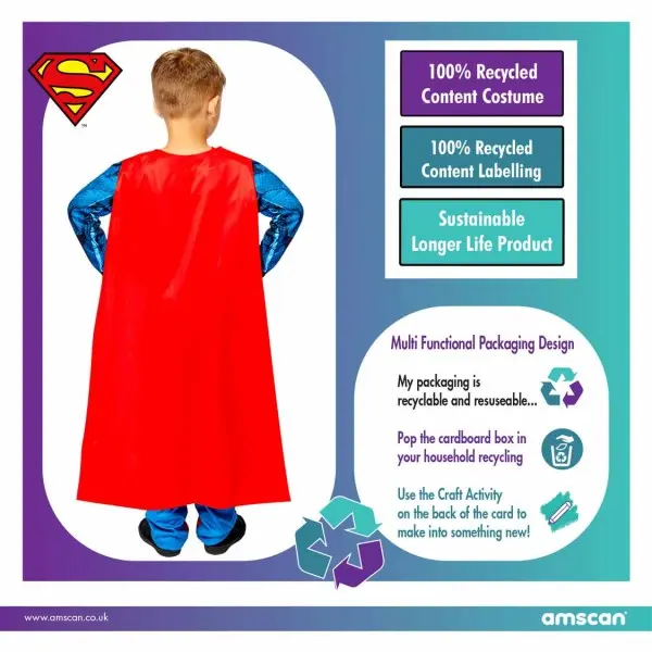 Superman jelmez 8-10 év termékfotó
