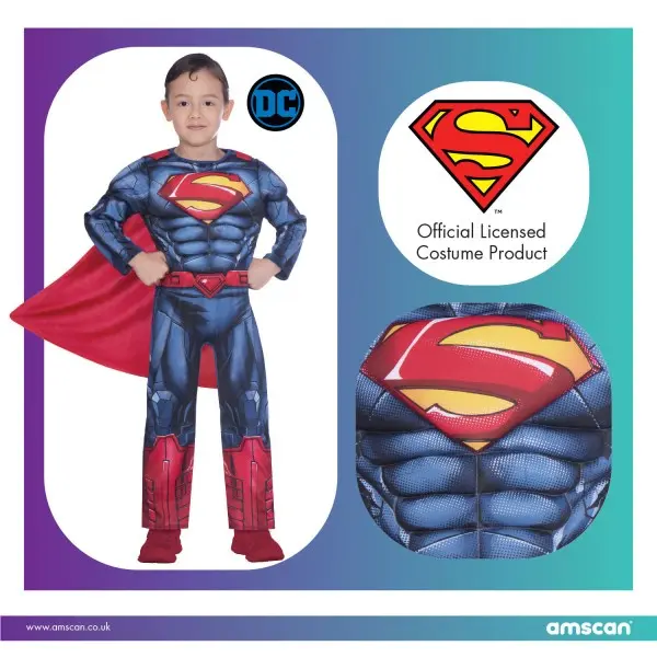 Superman jelmez 8-10 év termékfotó