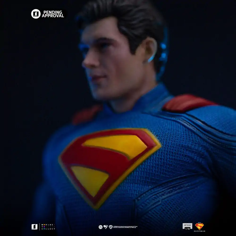 Superman Legacy Art Scale 1/10 Superman & Krypto szobor figura 32 cm termékfotó