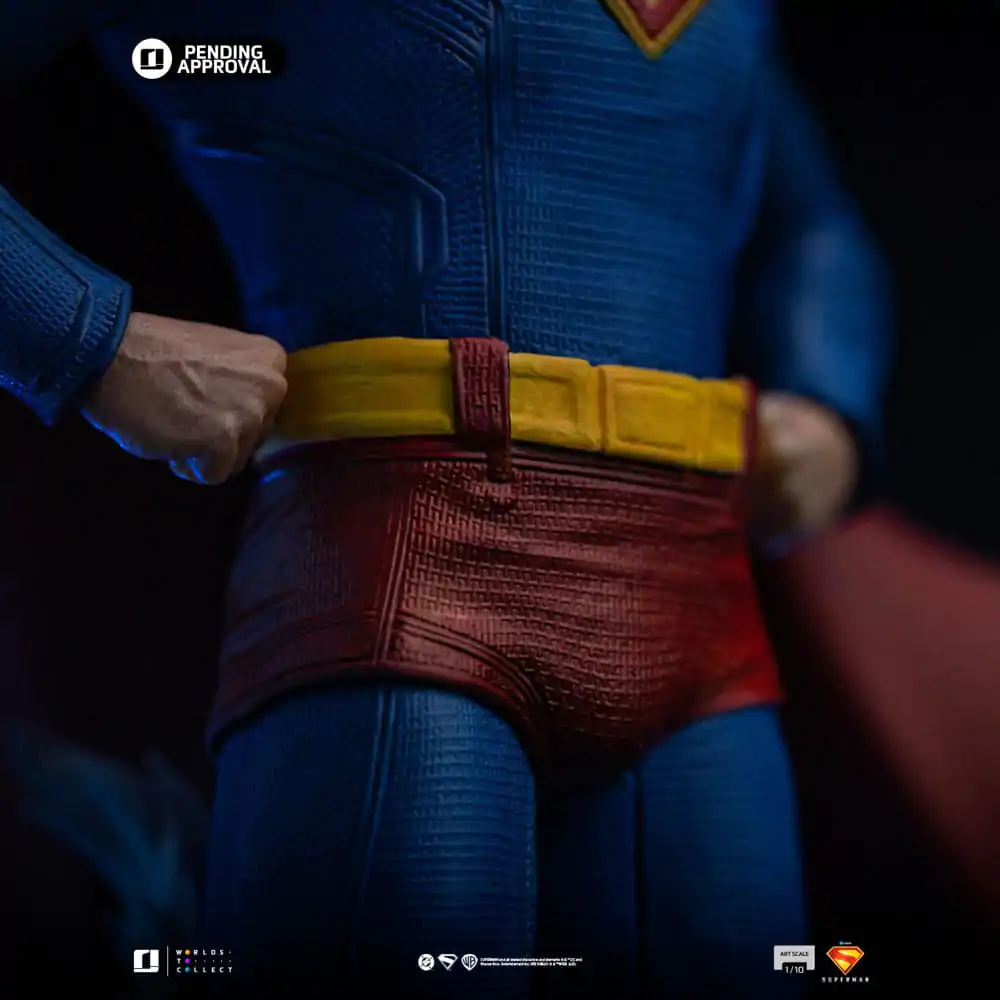 Superman Legacy Art Scale 1/10 Superman & Krypto szobor figura 32 cm termékfotó