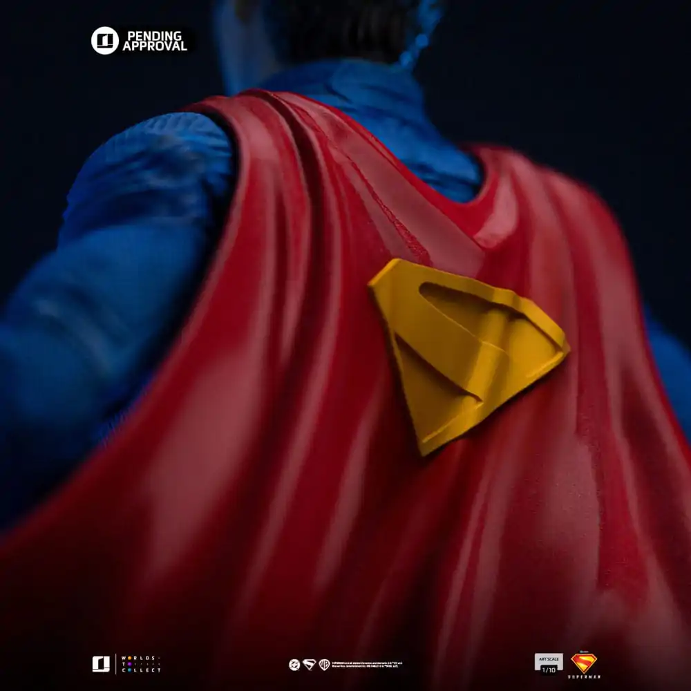 Superman Legacy Art Scale 1/10 Superman & Krypto szobor figura 32 cm termékfotó