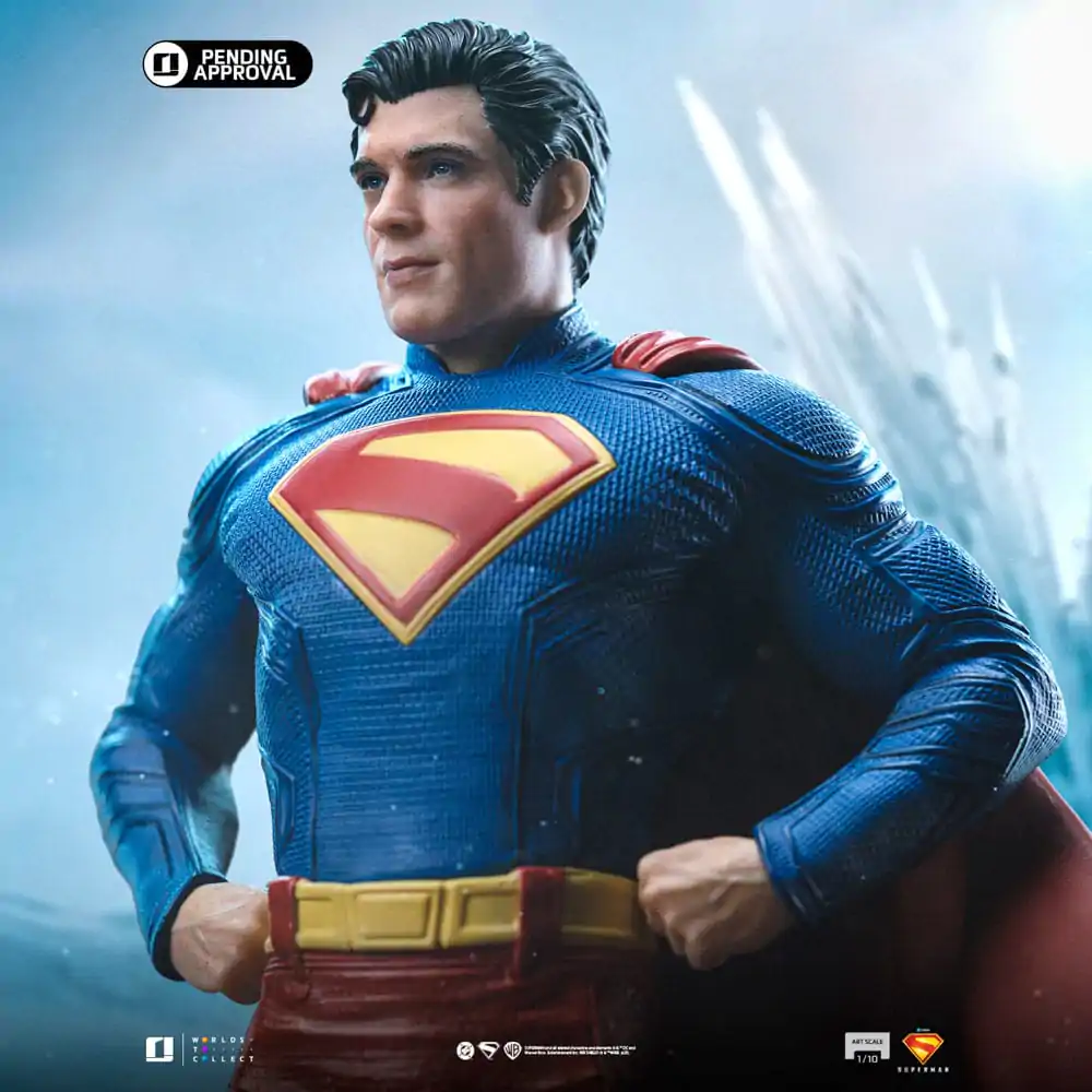 Superman Legacy Art Scale 1/10 Superman & Krypto szobor figura 32 cm termékfotó