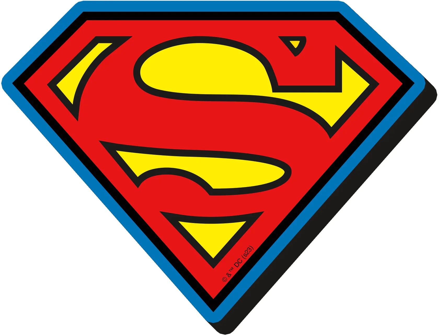 SUPERMAN Logo Chunky Magnet termékfotó