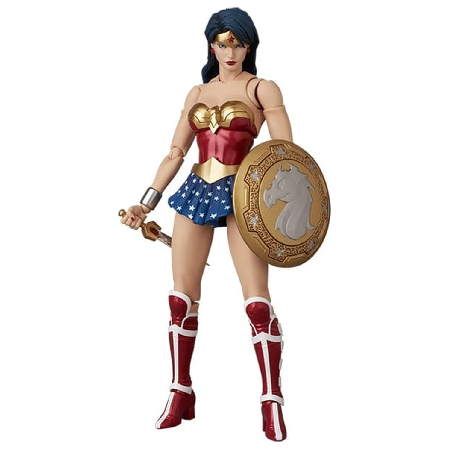 Superman MAFEX akciófigura Wonder Woman (Superman: For Tomorrow) 15 cm termékfotó