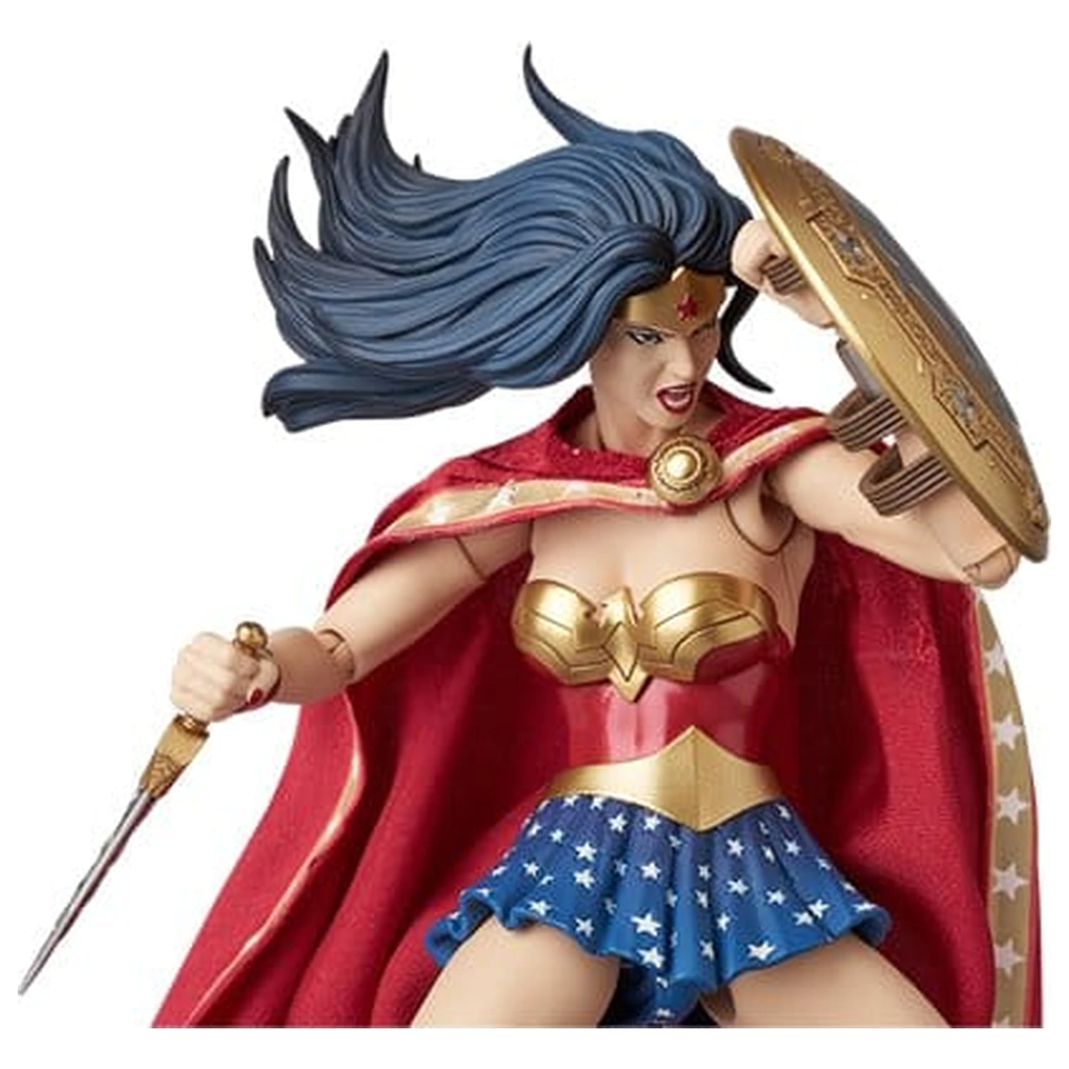 Superman MAFEX akciófigura Wonder Woman (Superman: For Tomorrow) 15 cm termékfotó
