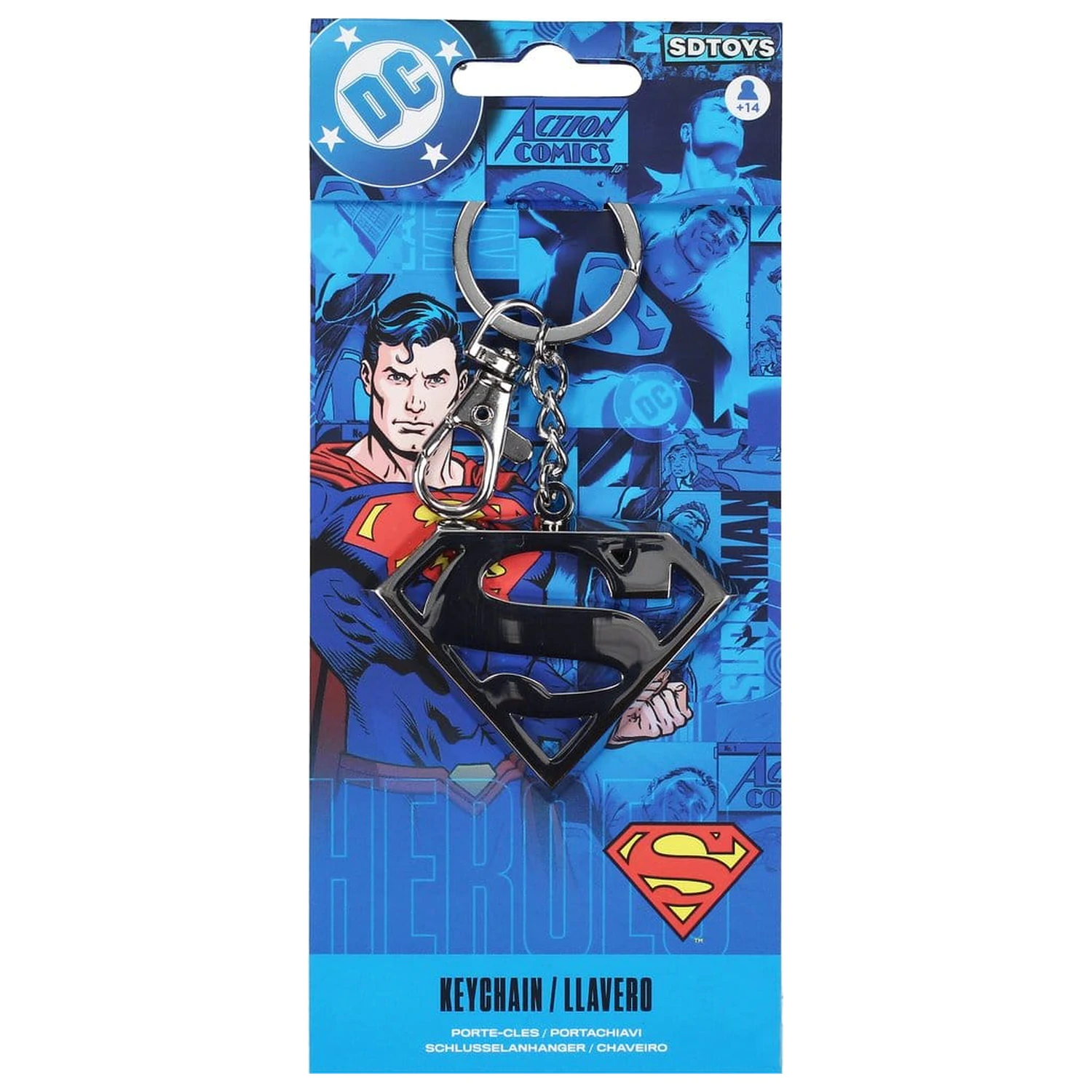 Superman Metal kulcstartó termékfotó