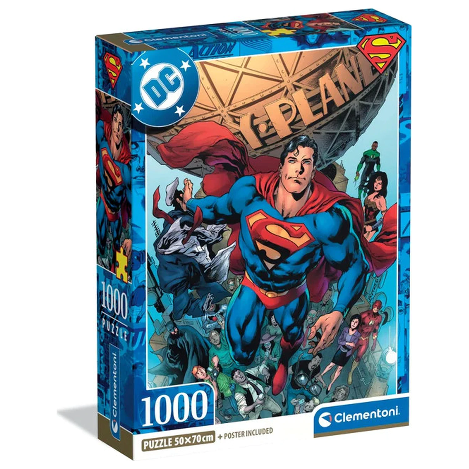 Superman Planet 1000 db-os Compact puzzle termékfotó
