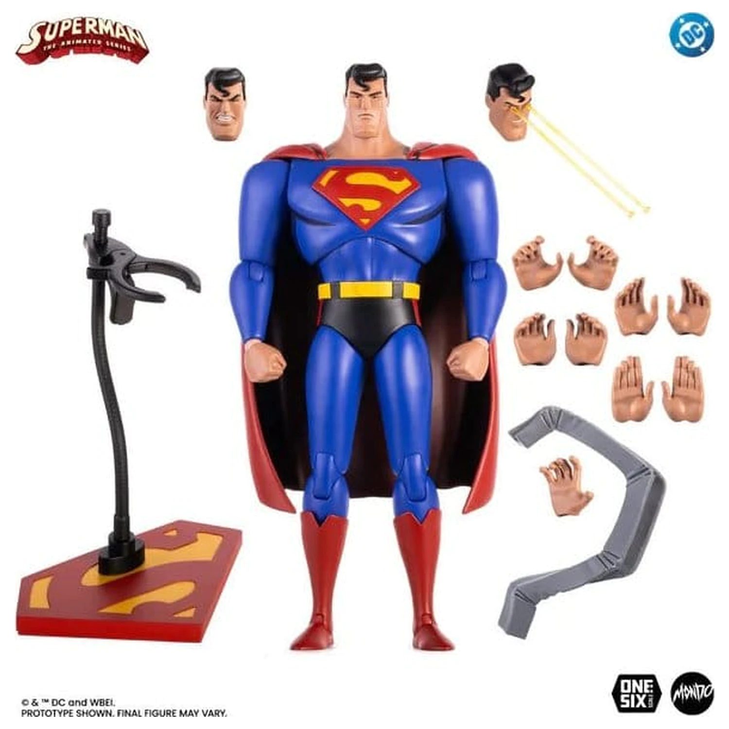 Superman: The Animated Series 1/6 Superman akciófigura 30 cm termékfotó