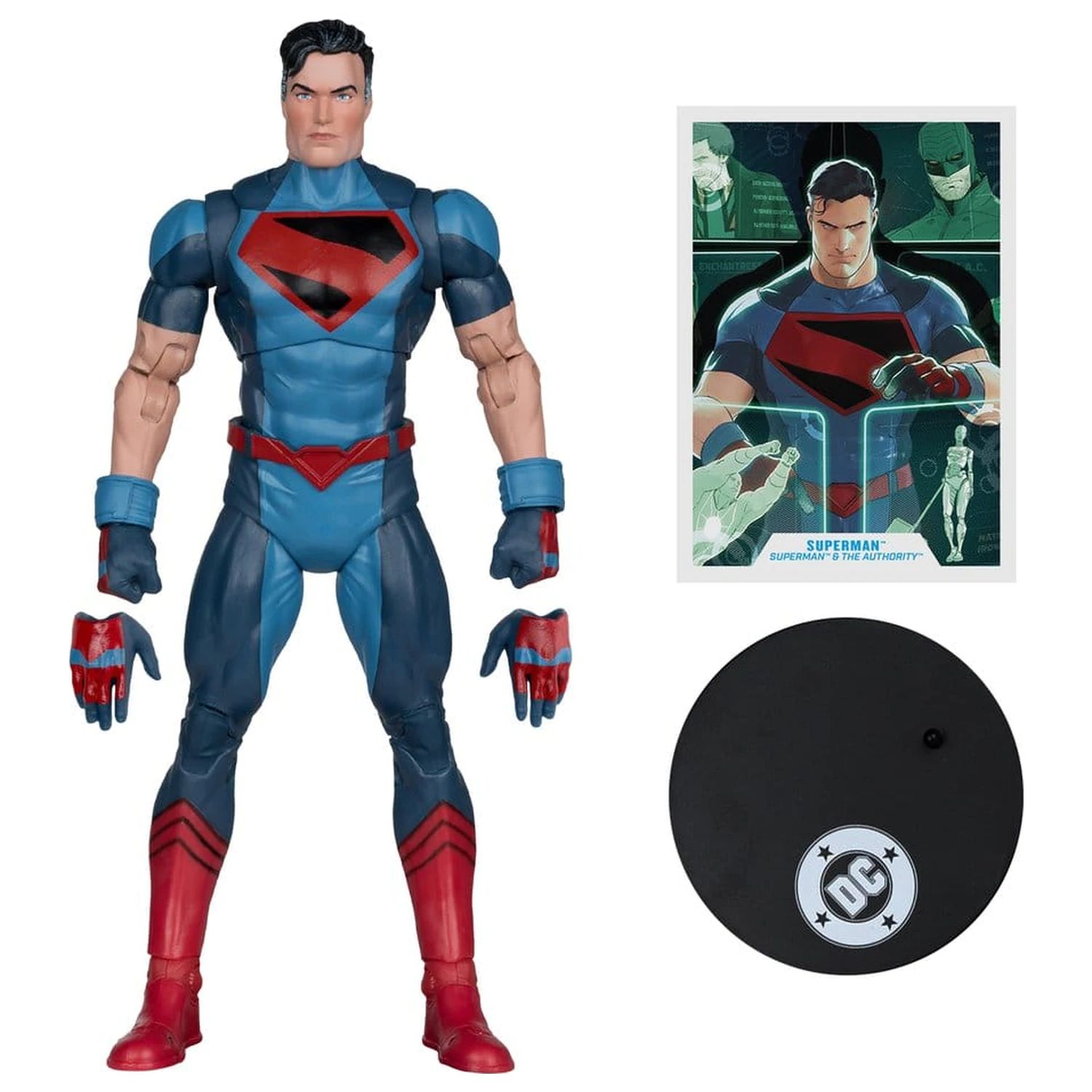 Superman & The Authority DC Multiverse akciófigura Superman 18 cm termékfotó