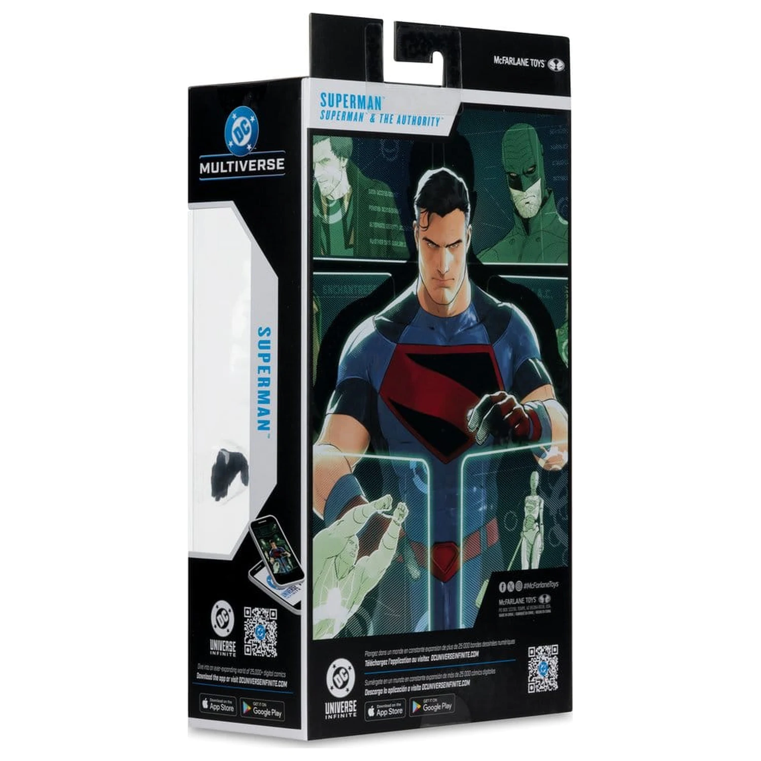 Superman & The Authority DC Multiverse akciófigura Superman 18 cm termékfotó