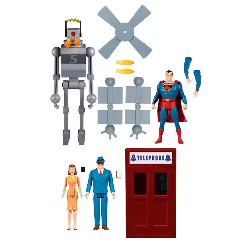 Superman The Mechanical Monsters 1941 figura csomag termékfotó