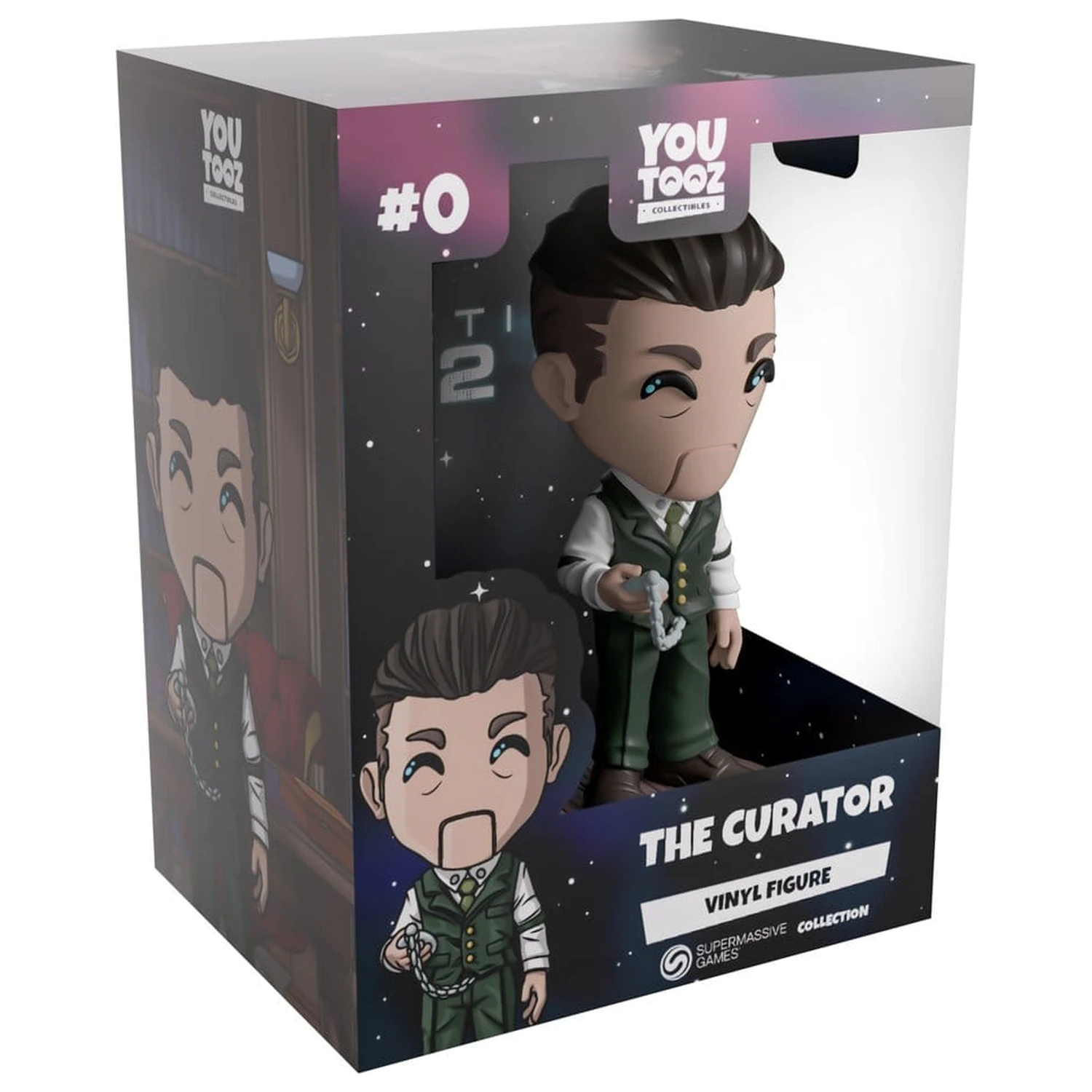 Supermassive Games Vinyl figura The Curator 13 cm termékfotó