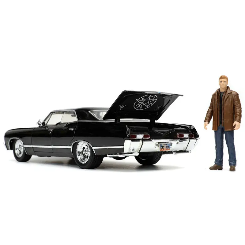 Supernatural Chevy Impala Sport Sedan car + Winchester Dean figura szett termékfotó