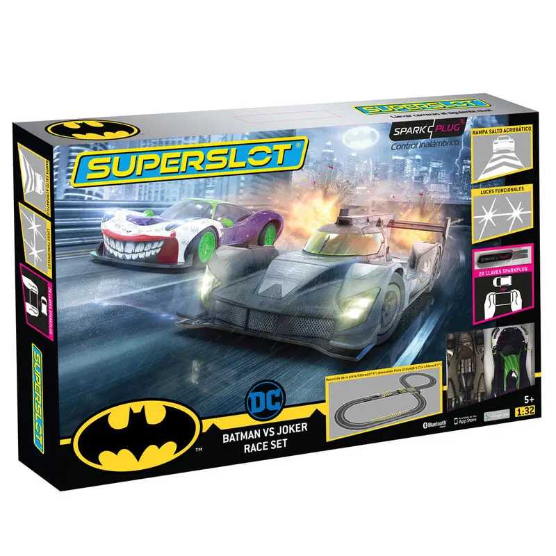 SuperSlot Spark Plug Batman vs Joker Race Set termékfotó