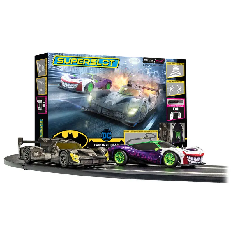 SuperSlot Spark Plug Batman vs Joker Race Set termékfotó