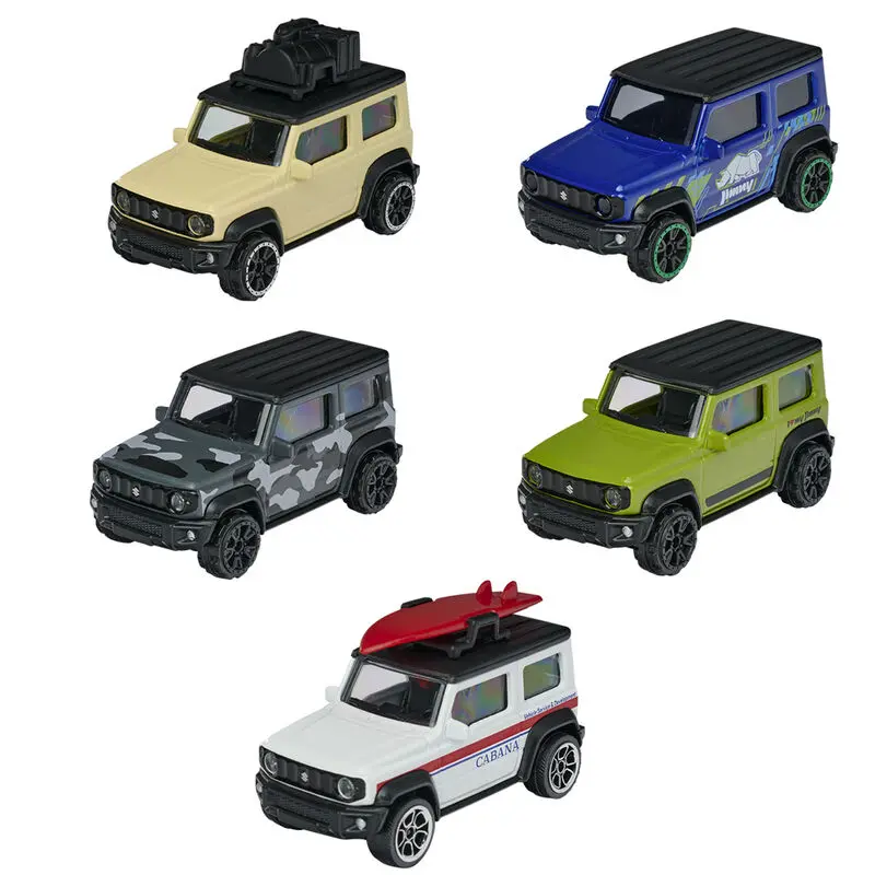 Set 5 Suzuki Jimy metal cars 7,5cm termékfotó