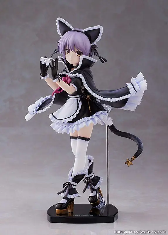 Suzumiya Haruhi no Yuutsu 1/7 Yuki Nagato PVC szobor figura 22 cm termékfotó