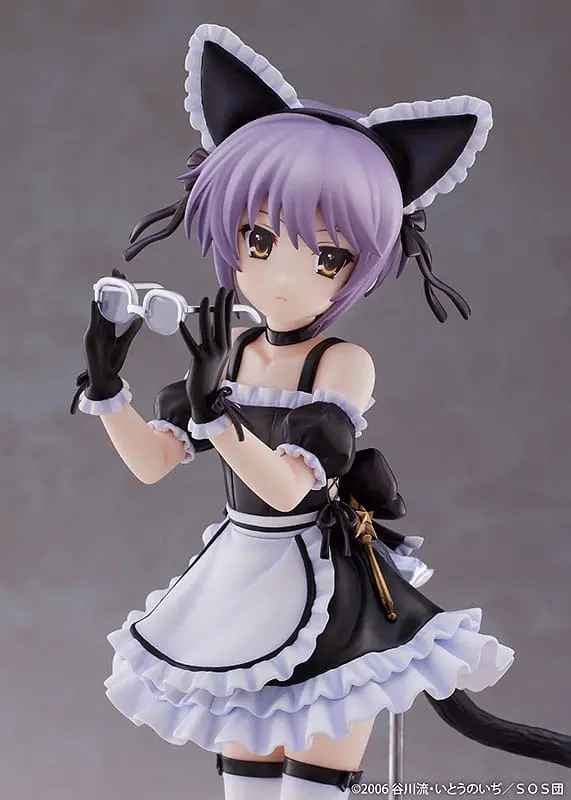 Suzumiya Haruhi no Yuutsu 1/7 Yuki Nagato PVC szobor figura 22 cm termékfotó