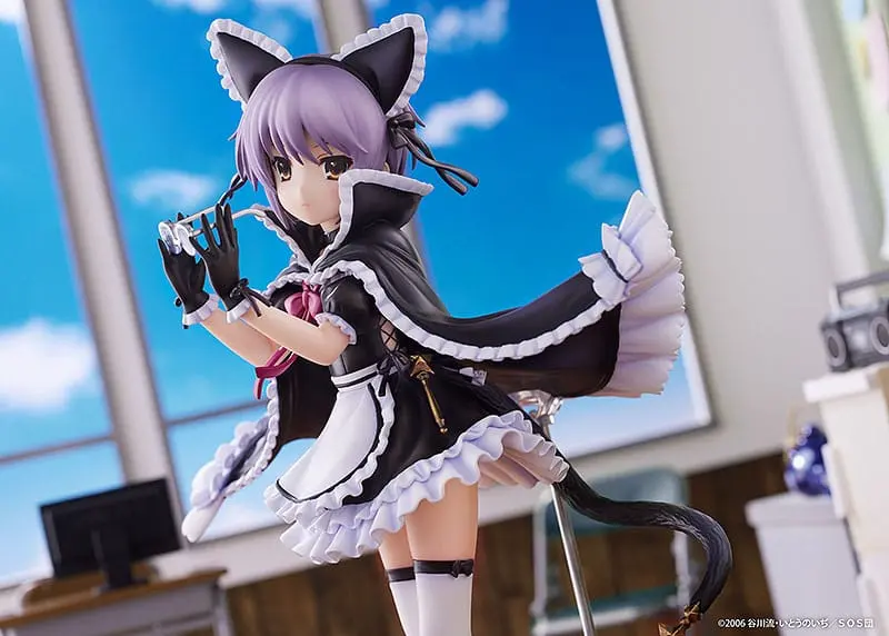 Suzumiya Haruhi no Yuutsu 1/7 Yuki Nagato PVC szobor figura 22 cm termékfotó