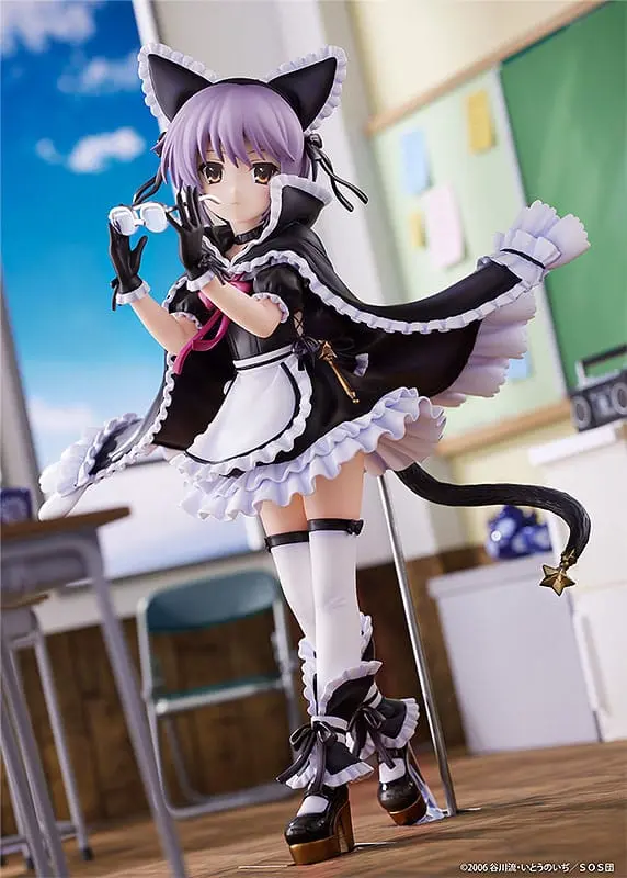 Suzumiya Haruhi no Yuutsu 1/7 Yuki Nagato PVC szobor figura 22 cm termékfotó