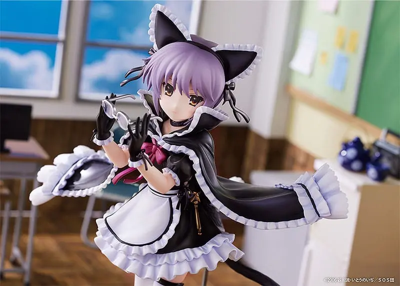 Suzumiya Haruhi no Yuutsu 1/7 Yuki Nagato PVC szobor figura 22 cm termékfotó