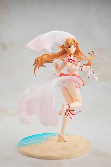 Sword Art Online 1/7 Asuna Summer Wedding Ver. PVC szobor figura 26 cm termékfotó