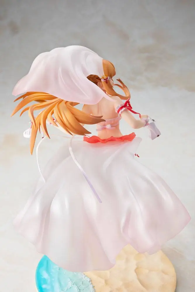 Sword Art Online 1/7 Asuna Summer Wedding Ver. PVC szobor figura 26 cm termékfotó