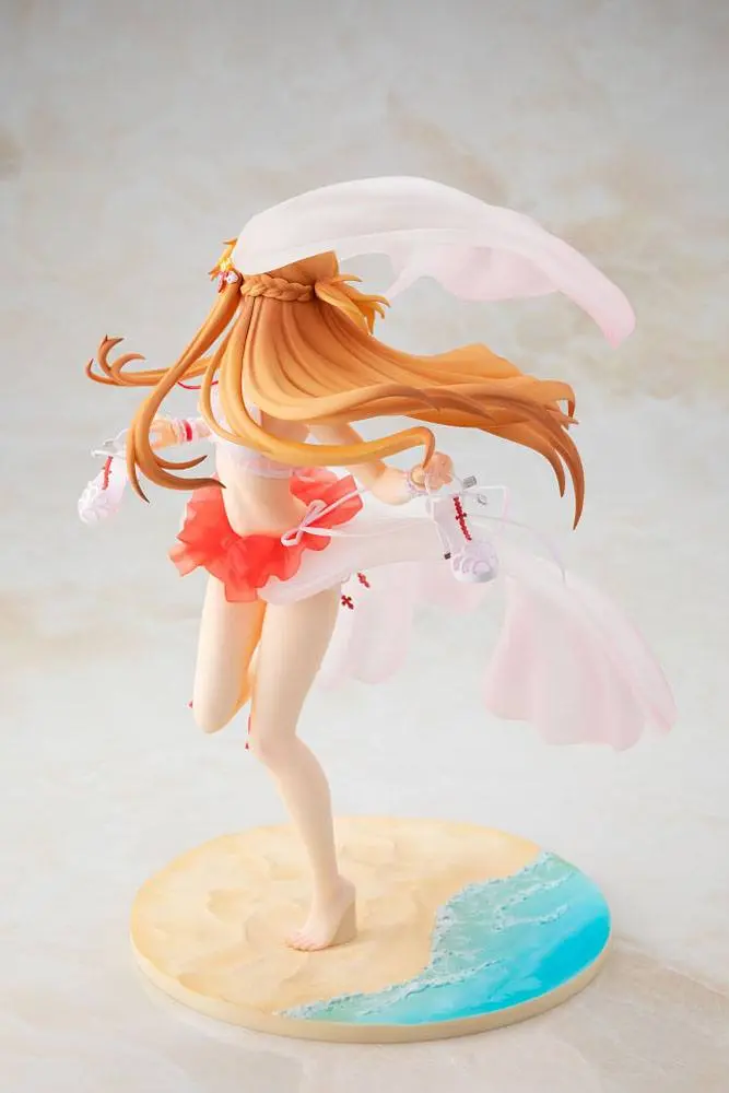 Sword Art Online 1/7 Asuna Summer Wedding Ver. PVC szobor figura 26 cm termékfotó