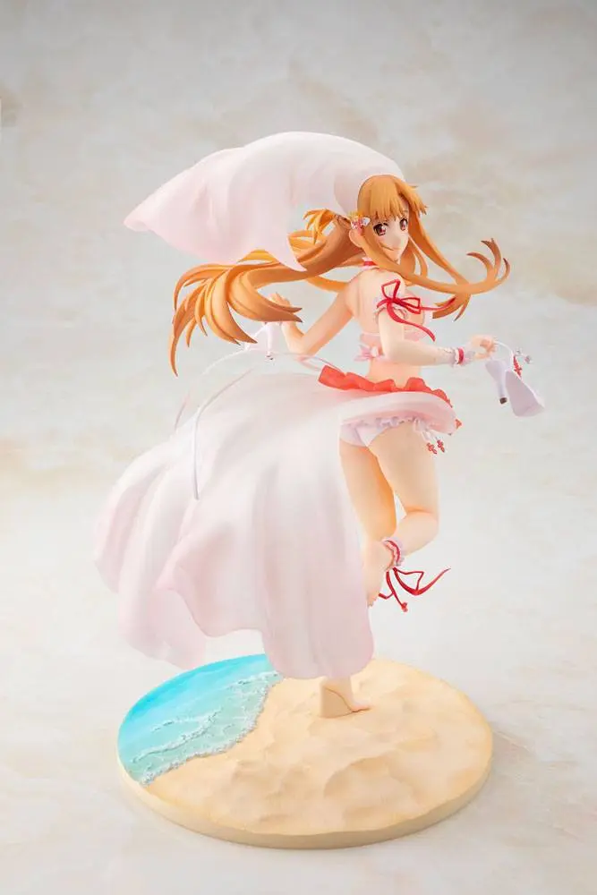 Sword Art Online 1/7 Asuna Summer Wedding Ver. PVC szobor figura 26 cm termékfotó