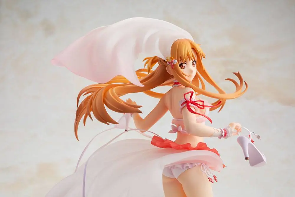 Sword Art Online 1/7 Asuna Summer Wedding Ver. PVC szobor figura 26 cm termékfotó