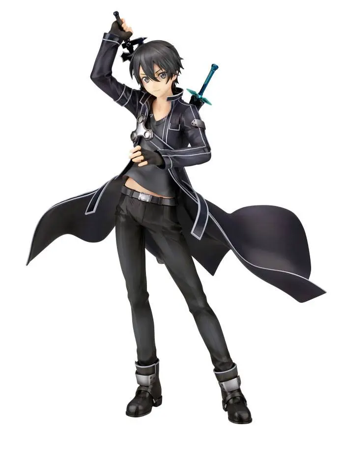 Sword Art Online 1/7 Kirito PVC szobor figura 26 cm termékfotó