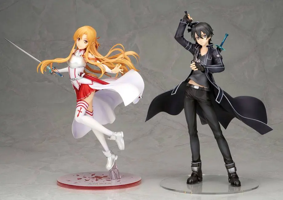 Sword Art Online 1/7 Kirito PVC szobor figura 26 cm termékfotó