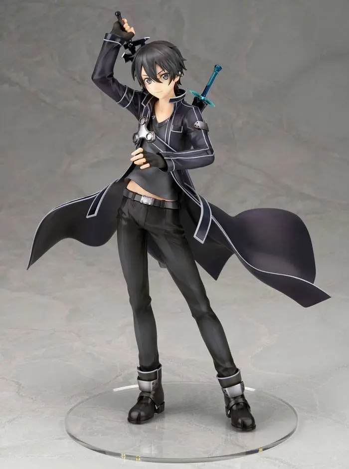 Sword Art Online 1/7 Kirito PVC szobor figura 26 cm termékfotó